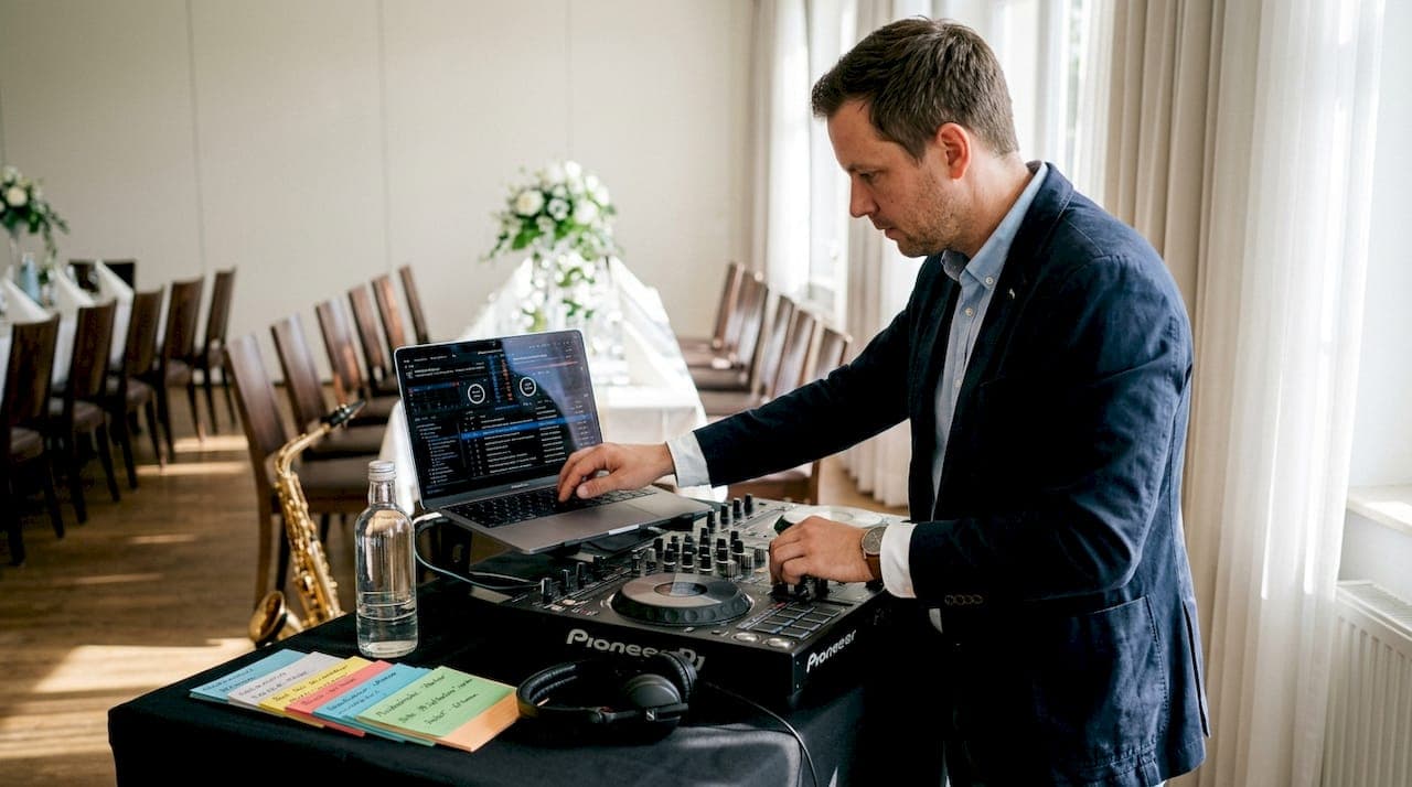 So verhindern Sie falsche Musik beim Hochzeits-DJ
