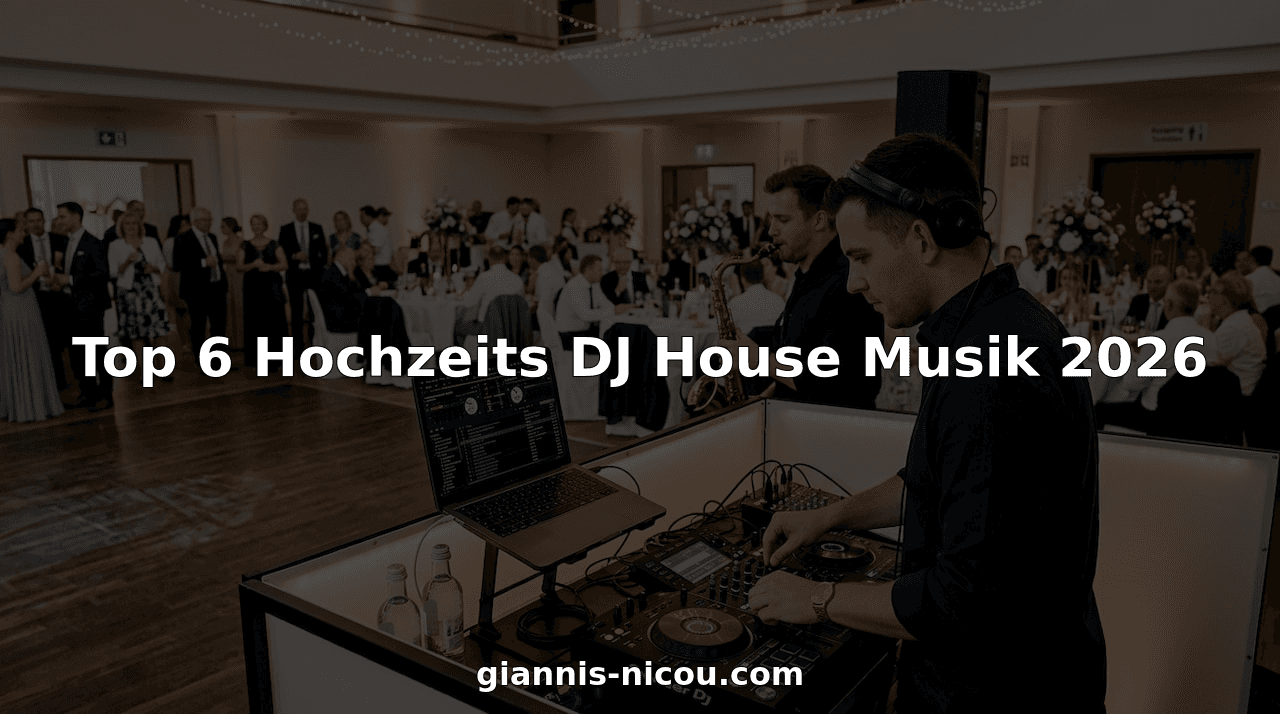 Top 6 Hochzeits DJ House Musik 2026
