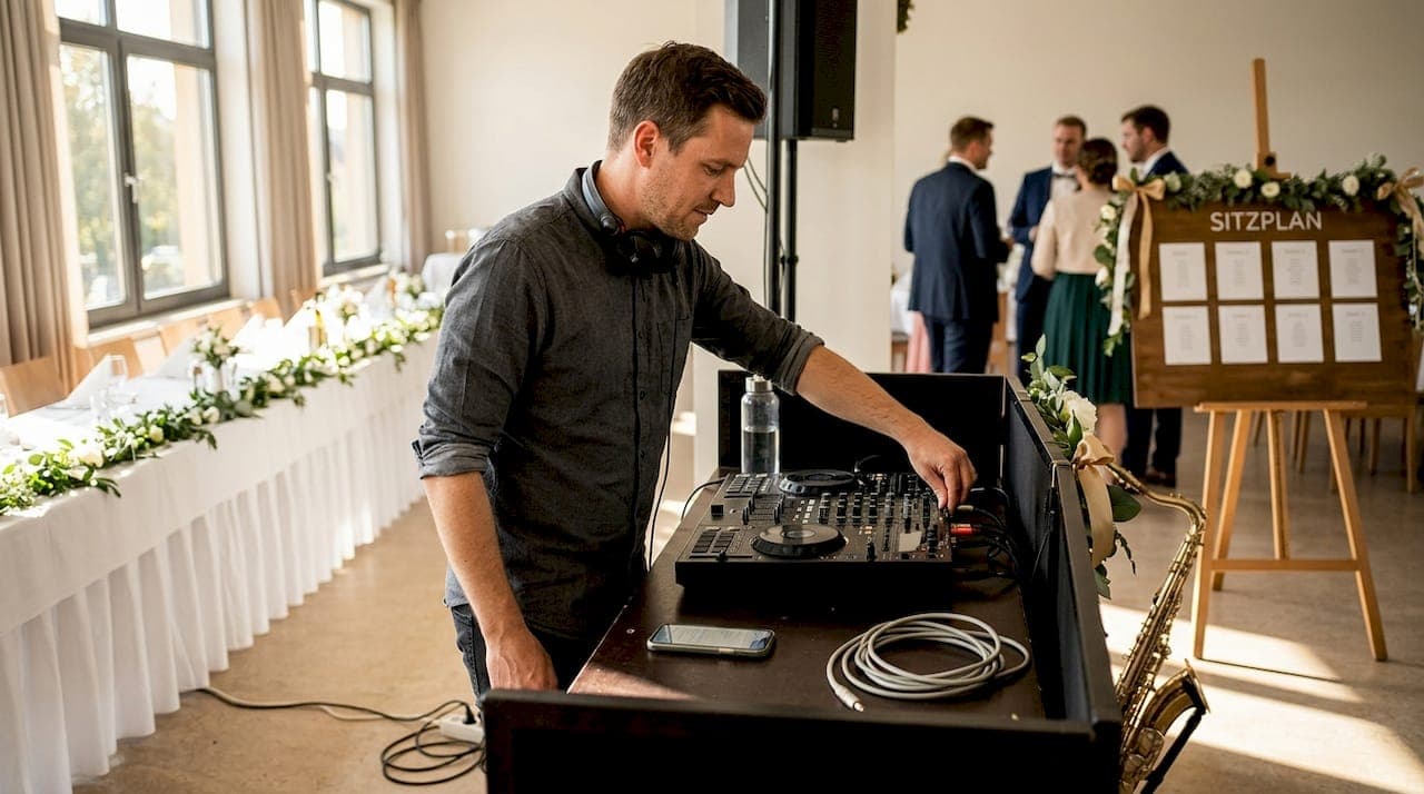 Stimmungsvolle Hochzeitsparty: Perfekter Musikaufbau