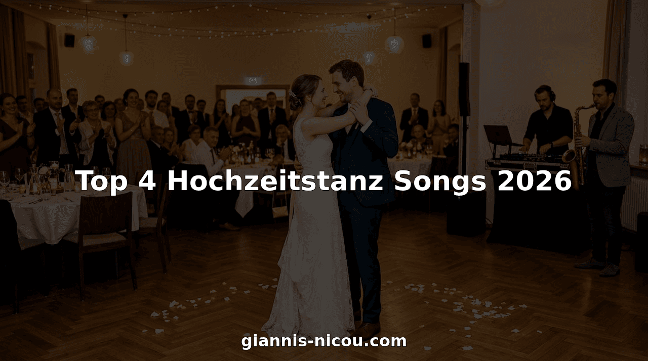 Top 4 Hochzeitstanz Songs 2026